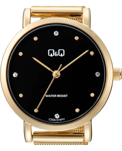 Купить Японские наручные часы Q&amp;Q C35A-014PY  в E-mobi