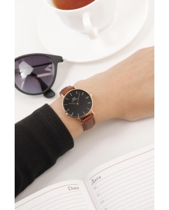 Купить Наручные часы Daniel Wellington Petite 32 St Mawes RG Black  в E-mobi