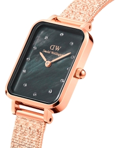 Купить Наручные часы Daniel Wellington Quadro 20x26 Lumine RG MOP Black  в E-mobi