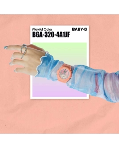 Купить Японские наручные часы Casio Baby-G BGA-320-4A1 с хронографом  в E-mobi
