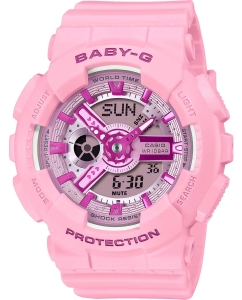 Купить Японские наручные часы Casio Baby-G BA-110YK-4A с хронографом в E-mobi