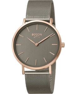 Купить Титановые наручные часы Boccia Titanium 3273-08 в E-mobi