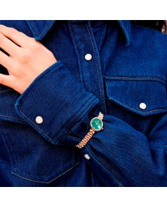 Купить Наручные часы Daniel Wellington Elan Lumine 22 RG Real Malachite  в E-mobi