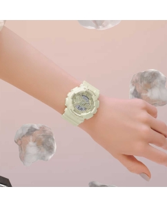 Купить Японские наручные часы Casio G-SHOCK GMA-S110ST-7A с хронографом  в E-mobi