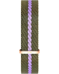 Купить Наручные часы Daniel Wellington Iconic 28 Green Nato RG White  в E-mobi