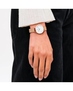 Купить Наручные часы Daniel Wellington Petite Roman numerals 28 Melrose RG White  в E-mobi