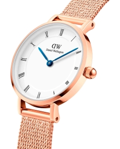 Купить Наручные часы Daniel Wellington Petite Roman numerals 28 Melrose RG White  в E-mobi