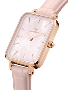 Купить Наручные часы Daniel Wellington Quadro 20X26 Pressed Rouge RG MOP  в E-mobi