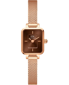 Купить Наручные часы Daniel Wellington Quadro Mini 15.4x18.2 Melrose RG Amber в E-mobi