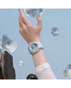 Купить Японские наручные часы Casio G-SHOCK GMA-S110ST-2A с хронографом  в E-mobi