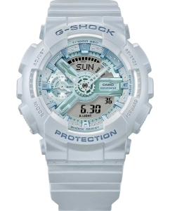 Купить Японские наручные часы Casio G-SHOCK GMA-S110ST-2A с хронографом  в E-mobi
