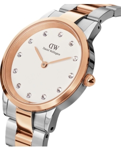 Купить Наручные часы Daniel Wellington Iconic Link Lumine 28 RG/S White  в E-mobi