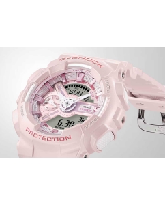 Купить Японские наручные часы Casio G-SHOCK GMA-S110ST-4A с хронографом  в E-mobi