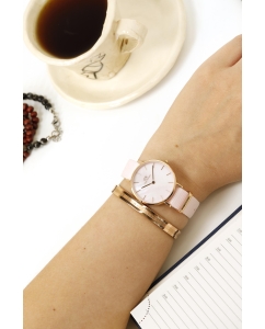 Купить Наручные часы Daniel Wellington Petite 32 Coral RG MOP  в E-mobi
