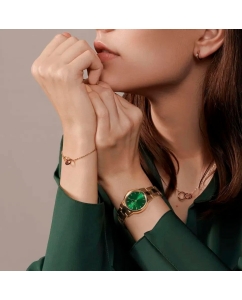 Купить Наручные часы Daniel Wellington Iconic Link Emerald 32 RG Green  в E-mobi
