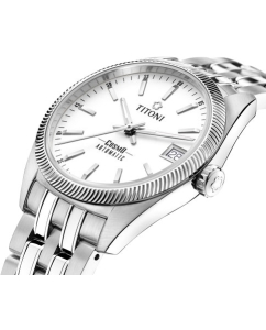 Купить Швейцарские механические наручные часы Titoni 828-S-606  в E-mobi
