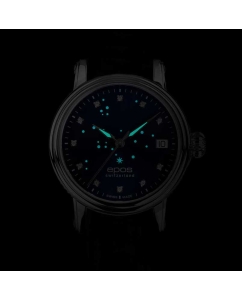 Купить Швейцарские механические наручные часы Epos 4390.152.20.96.30  в E-mobi