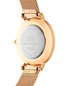 Купить Наручные часы Daniel Wellington Petite 28 Bezel Mesh White MOP G  в E-mobi