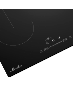 Купить Встраиваемая варочная панель электрическая Kuppersberg MHE 45 черный  в E-mobi