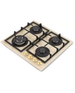 Купить Встраиваемая варочная панель газовая HYUNDAI HHG 6436 BE бежевый; золотистый  в E-mobi