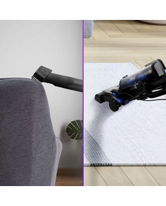 Купить Пылесос Kitfort KT-5318 черный; синий  в E-mobi