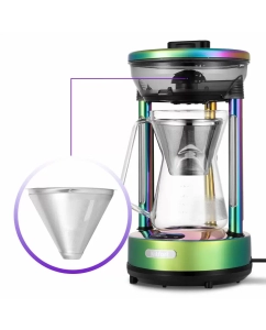 Купить Кофеварка капельного типа Kitfort КТ-7488 разноцветный  в E-mobi