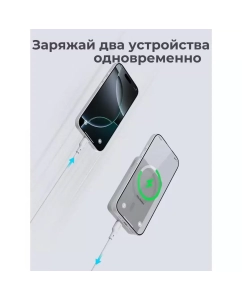 Купить Внешний аккумулятор Aukey PB-MS04 10000 мА/ч универсальное, белый  в E-mobi