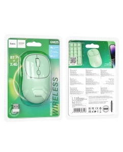 Купить Беспроводная мышь Hoco GM25 Royal Light Green  в E-mobi