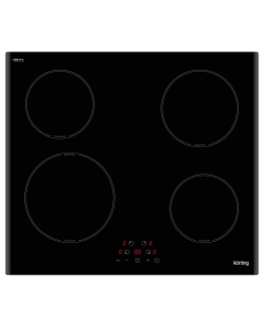 Купить Встраиваемая варочная панель индукционная Korting HI 64013 B черный  в E-mobi