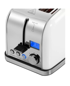 Купить Тостер MAUNFELD MF-821WH серебристый  в E-mobi