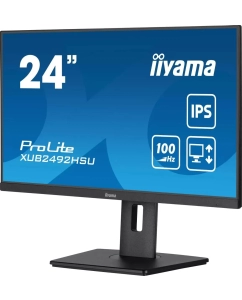 Купить 23.8" Монитор iiyama ProLite XUB2492HSU-B6 Black 100Hz 1920x1080 IPS  в E-mobi