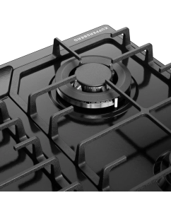 Купить Встраиваемая варочная панель газовая KUPPERSBERG FS 66 B черный  в E-mobi