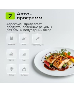 Купить Аэрогриль RED SOLUTION W262 черный  в E-mobi