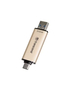Купить Флешка Transcend JetFlash 930C 512ГБ Gold (TS512GJF930C)  в E-mobi