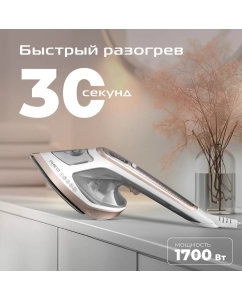 Купить Ручной отпариватель RED SOLUTION HS730 0.2 л бежевый; белый; серый  в E-mobi