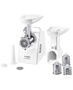 Купить Электромясорубка Bosch MFW3X13W White в E-mobi