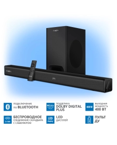 Купить Саундбар Sven SVEN SB-2400DD Black  в E-mobi