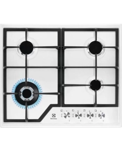 Купить Встраиваемая варочная панель газовая Electrolux EGS6436WW белый в E-mobi