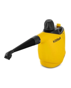 Купить Пароочиститель Kitfort КТ-9140-1 черный, желтый в E-mobi