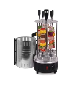 Купить Электрошашлычница BQ BBQ1000 серебристый в E-mobi