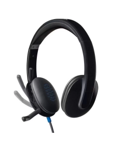 Купить Гарнитура Logitech H540 проводная, USB, черная  в E-mobi