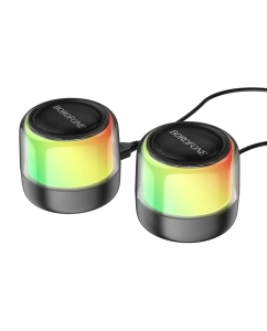 Купить Портативная колонка Borofone BP12 Bluetooth 5.2 5W*2 Black  в E-mobi