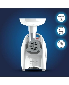 Купить Электромясорубка Аксион М 641.03 300 Вт белый  в E-mobi