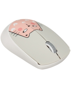 Купить Мышь беспроводная Aceline WM-M504 Cat  белый  в E-mobi