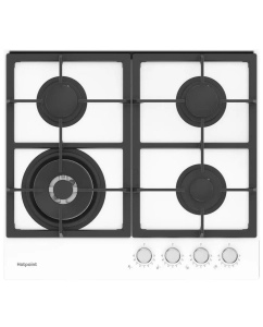 Купить Встраиваемая варочная панель газовая HotPoint HGS 62F/WH белый в E-mobi