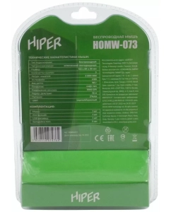 Купить Беспроводная игровая мышь HIPER HOMW-073 черный  в E-mobi