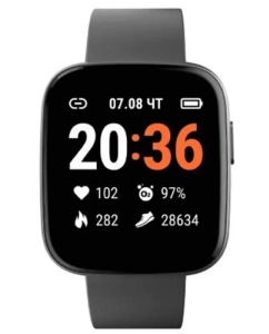 Купить Смарт-часы Geozon Marathon Black G-SM19BLK в E-mobi