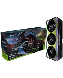 Купить Видеокарта Palit GeForce RTX 5090 32768Mb, GameRock OC 32 Gb  в E-mobi