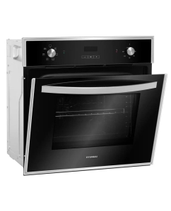 Купить Духовой шкаф Hyundai HEO 6642 IX,  серебристый/черный  в E-mobi