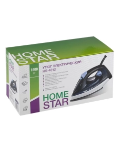 Купить Утюг HomeStar HS-4012 синий  в E-mobi